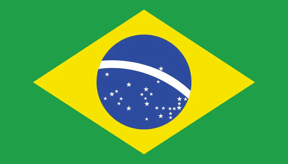 Bandeira do Brasil - clientes DammG no Brasil